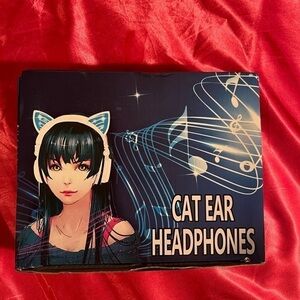 CAT ear headphones